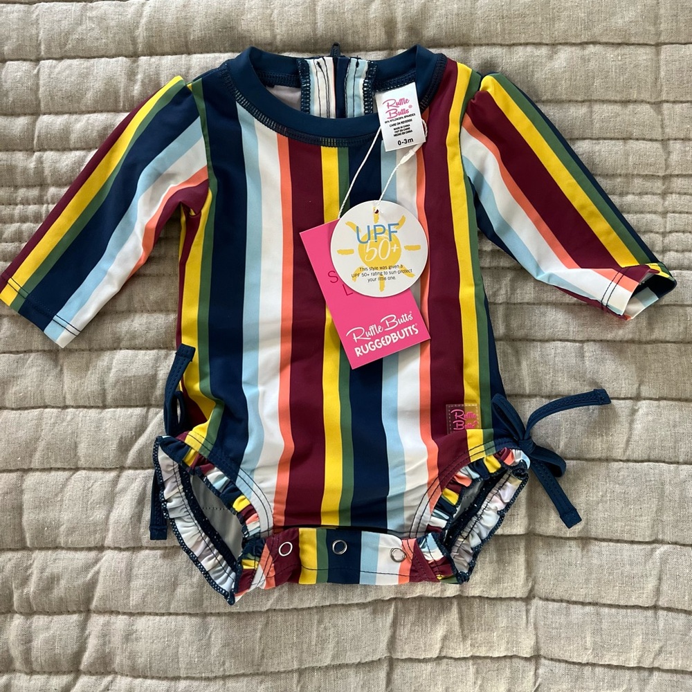 Ruffle Butts 0-3 month UPF 50